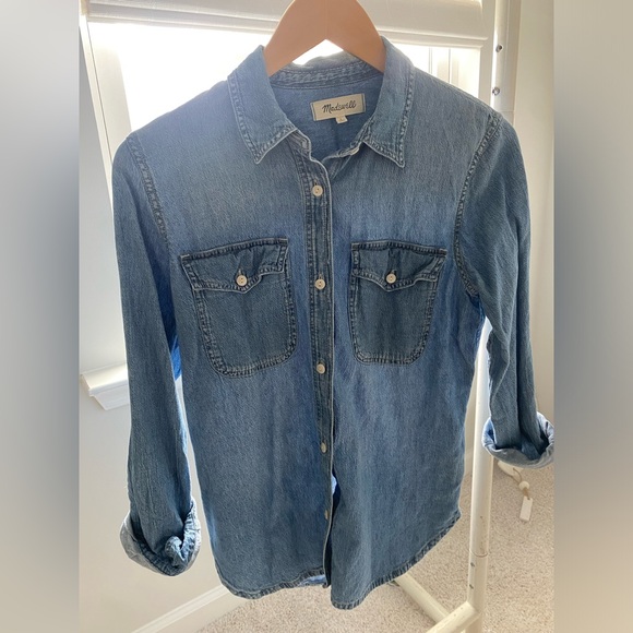 Denim top - Picture 3 of 6